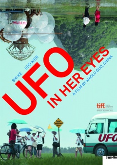 Ufo In Her Eyes Affiches One Sheet